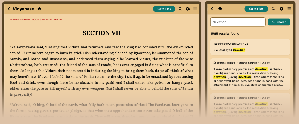 hero section showcase
